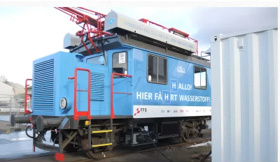 Accelera fuel cells Austrian HY2RAIL freight locomotive Accelera fuel cells Austrian HY2RAIL freight locomotive